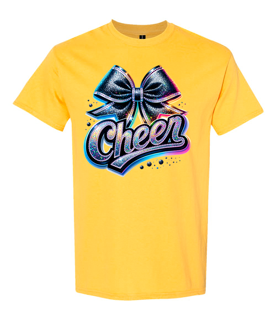 Cheer Bow Rainbow