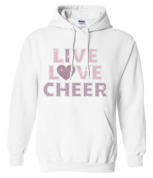 I Love Cheer Hoodie