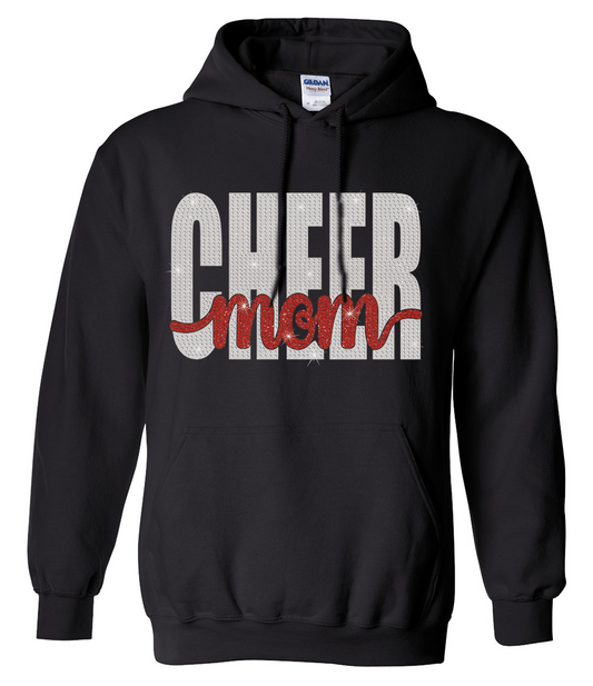 Cheer MOM With Childs Name Hoodie