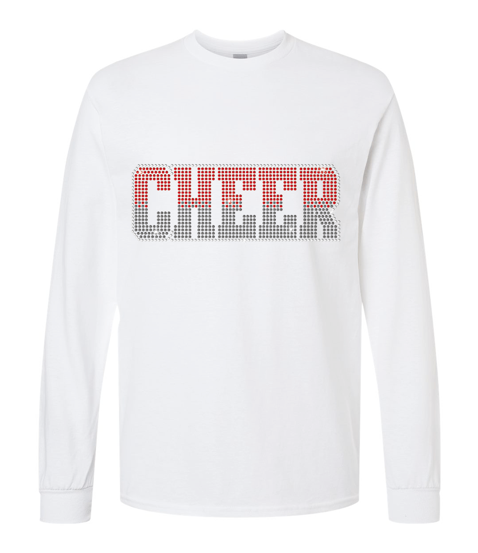 Cheer Ombre Long Sleeve Youth (Custom Name)