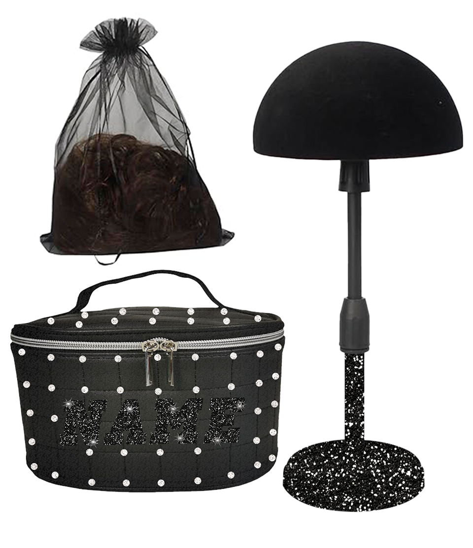 Wig Storage & Stand Set (Custom Name)