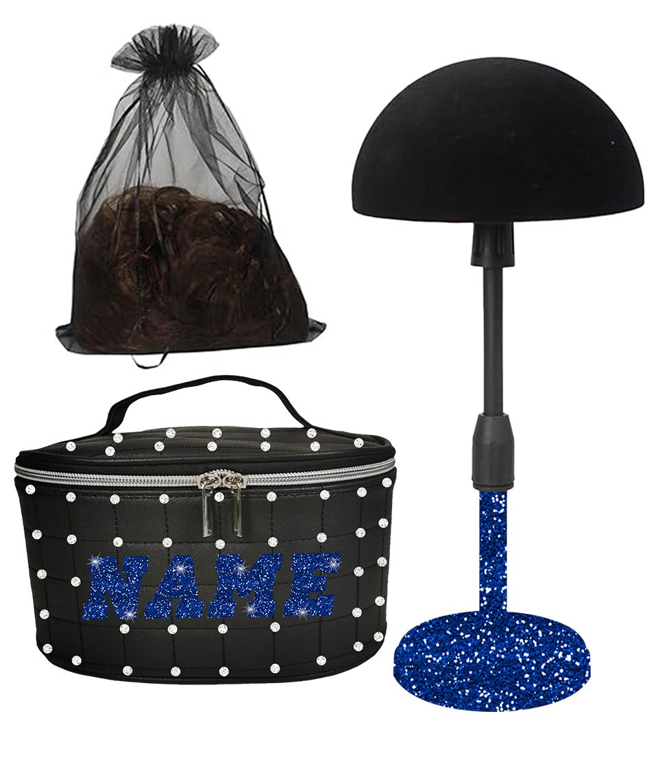 Wig Storage & Stand Set (Custom Name)