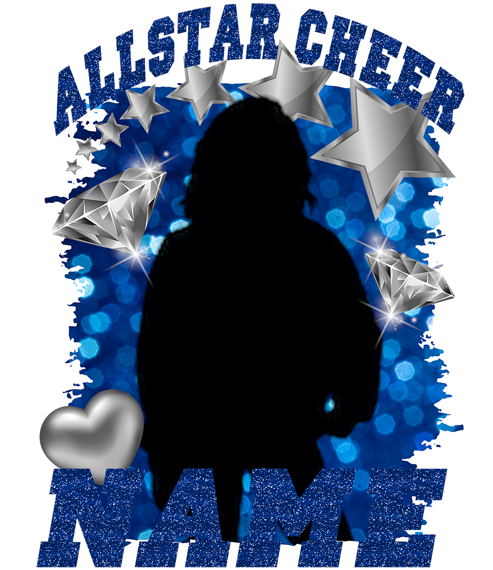 All-Star Cheer Garment Bag Set (Custom Name)