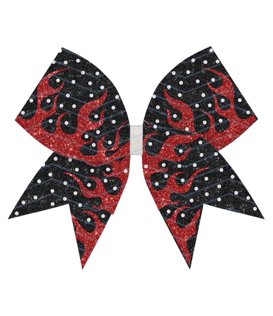 Fire And Ice Cheer Bow
