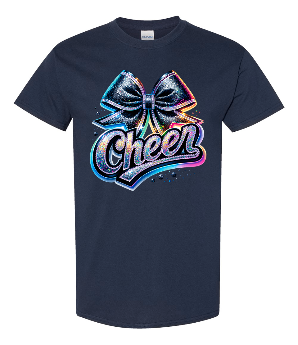 Cheer Bow Rainbow