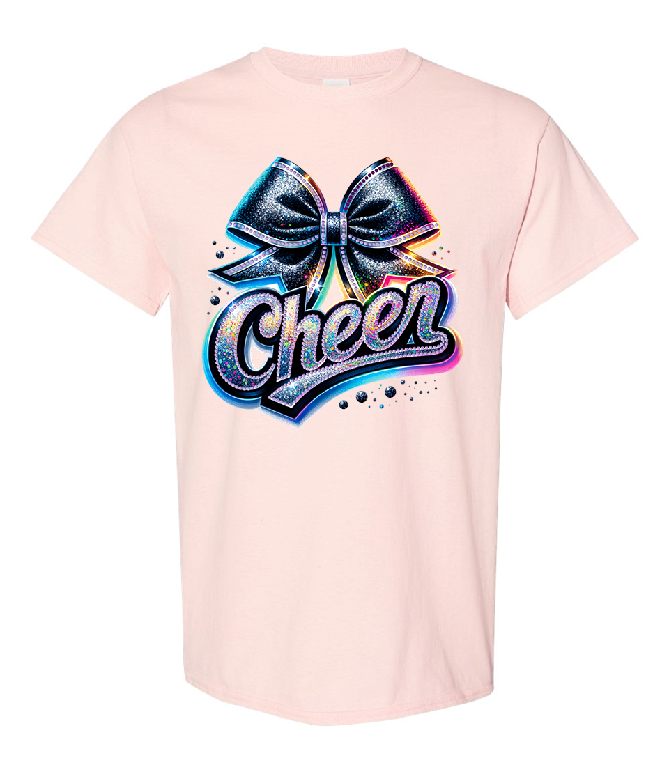 Cheer Bow Rainbow