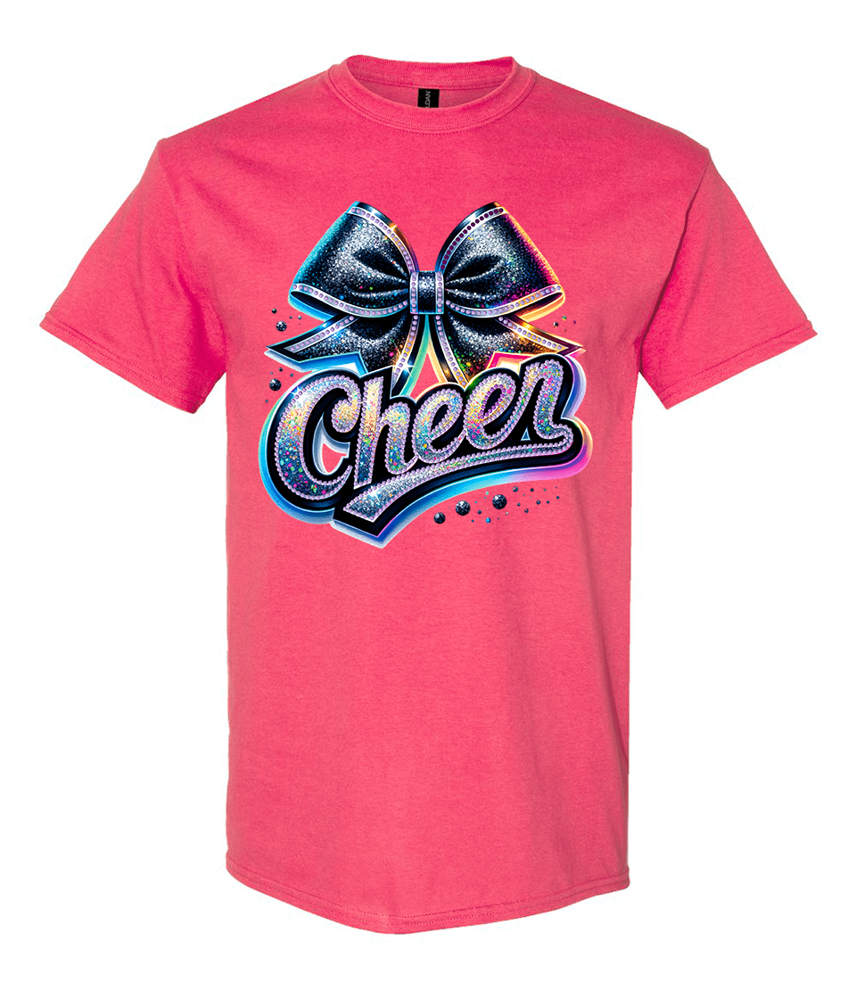 Cheer Bow Rainbow