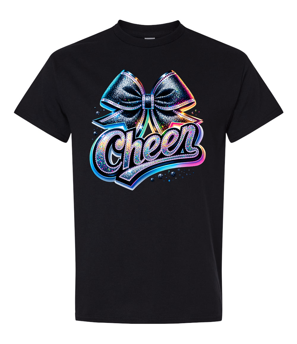 Cheer Bow Rainbow