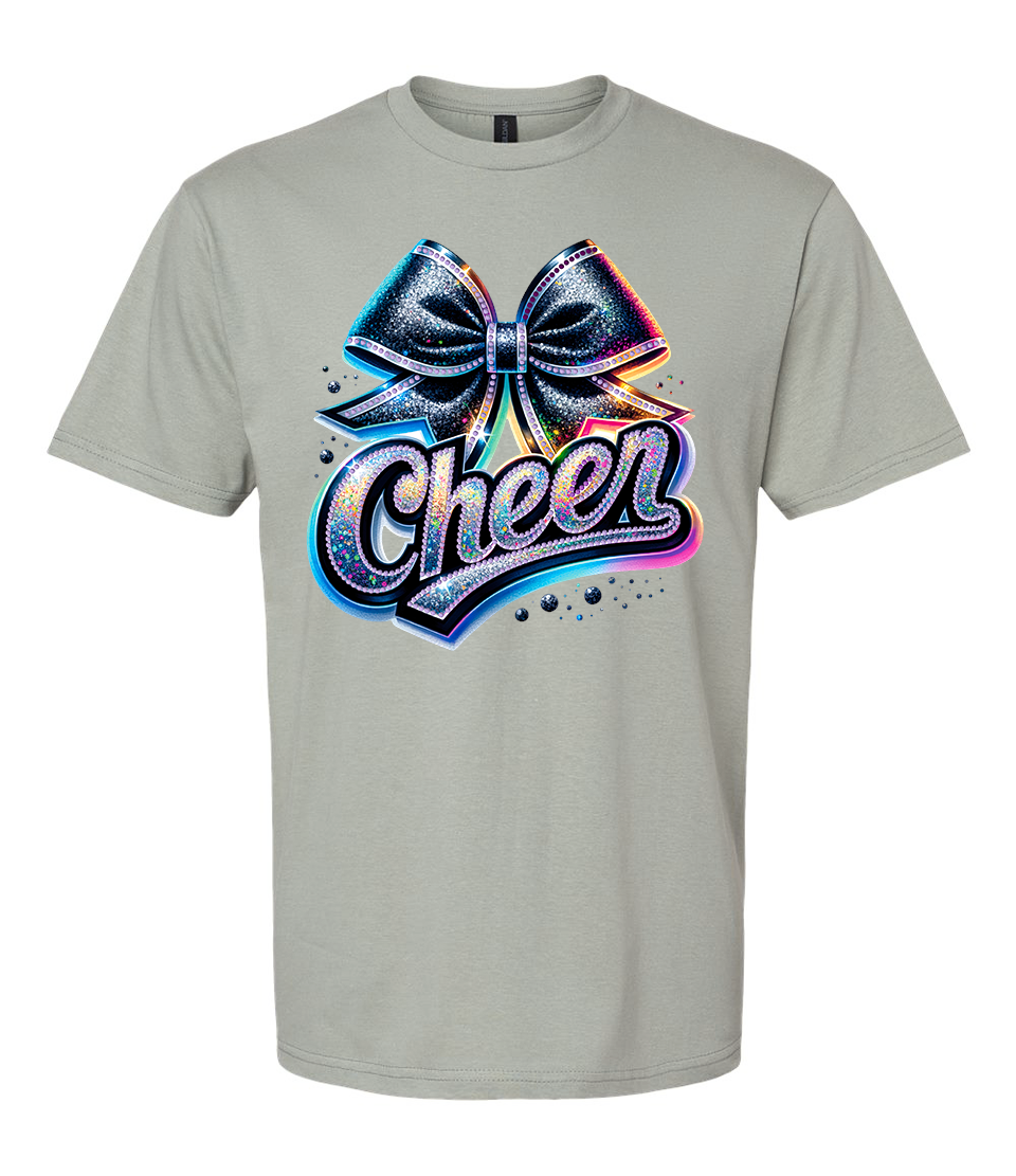 Cheer Bow Rainbow