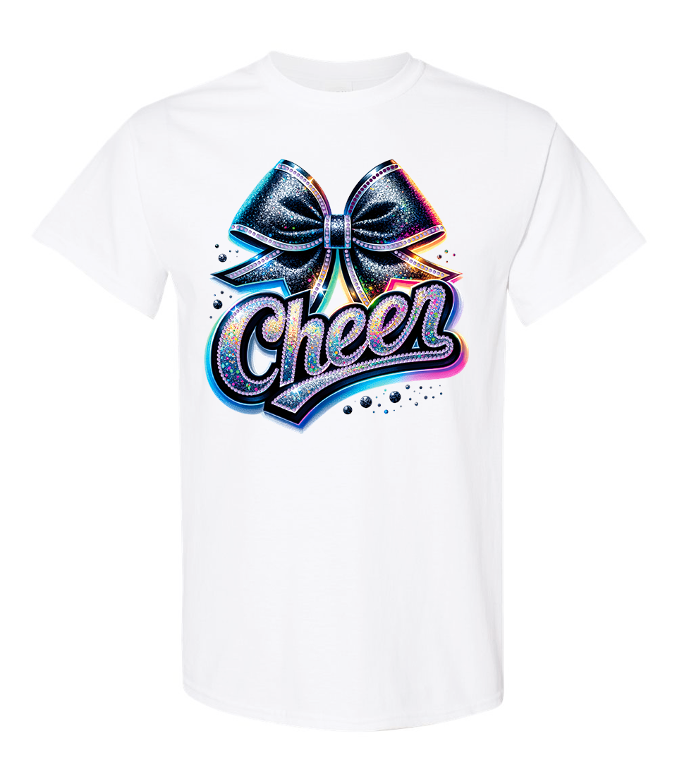 Cheer Bow Rainbow