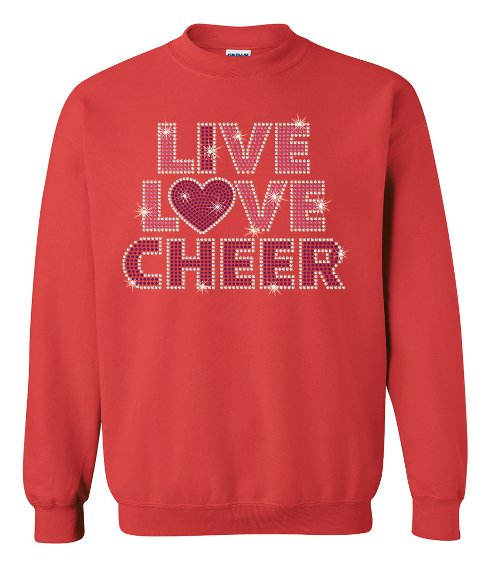I Love Cheer Sweatshirt