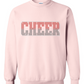 Cheer Ombre Sweatshirt Youth (Custom Name)