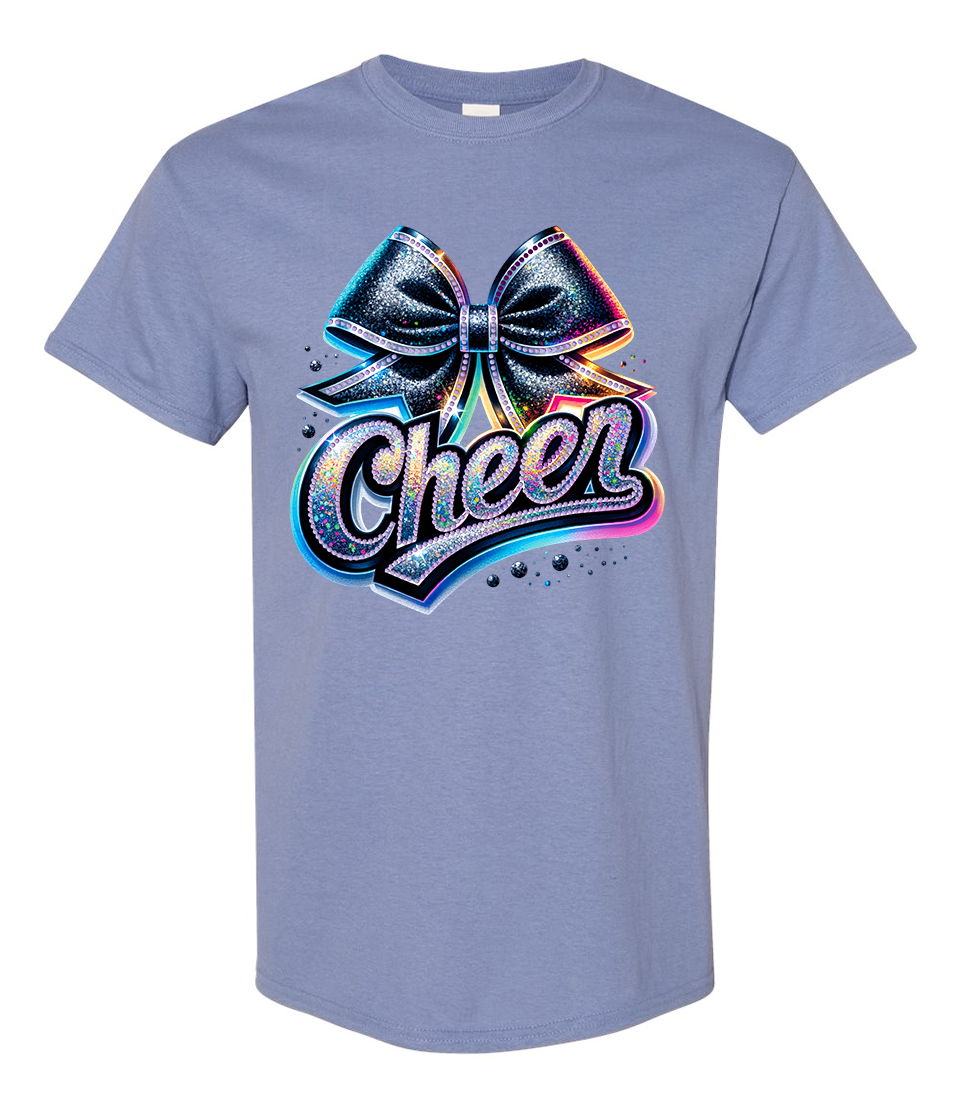 Cheer Bow Rainbow