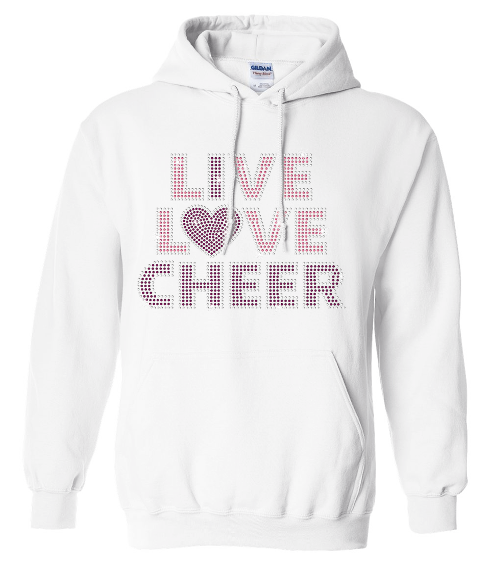 I Love Cheer Hoodie