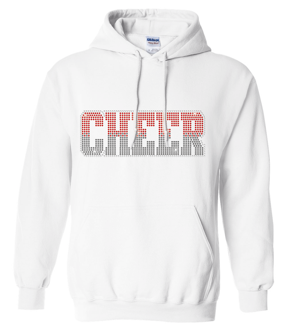 Cheer Ombre Hoodie Youth (Custom Name)
