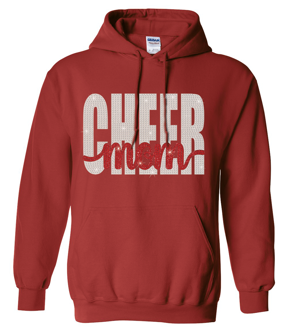 Cheer MOM Hoodie (Front Only)