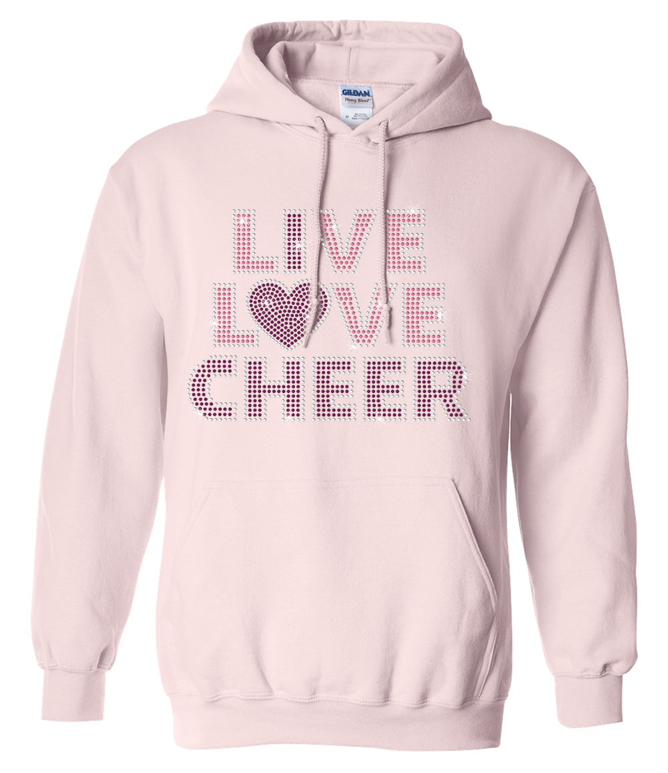 I Love Cheer Hoodie