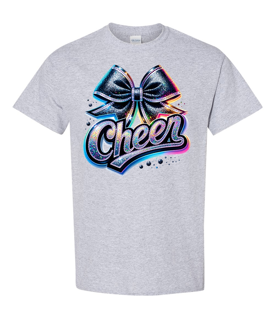Cheer Bow Rainbow