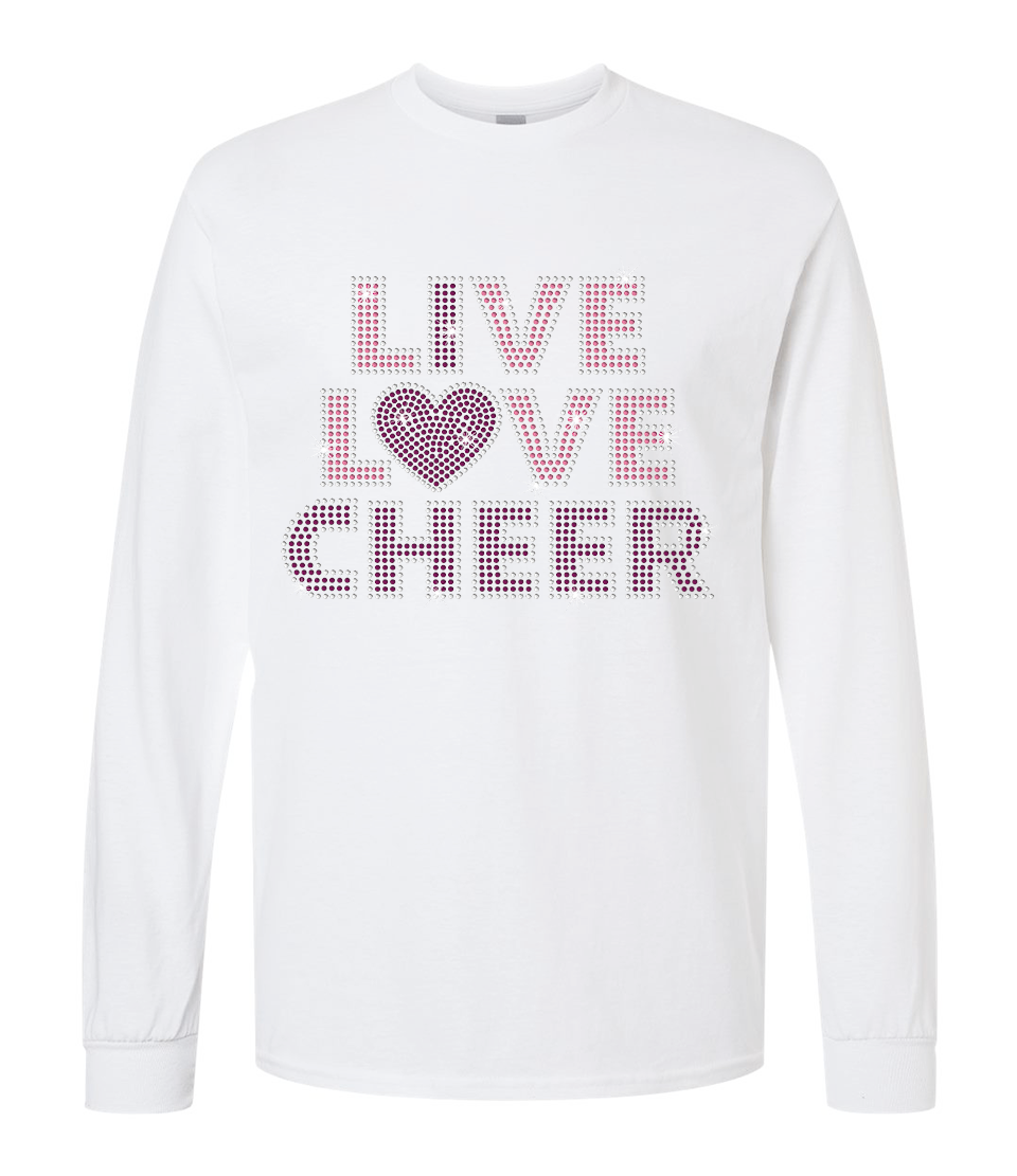 I Love Cheer Long Sleeve Youth