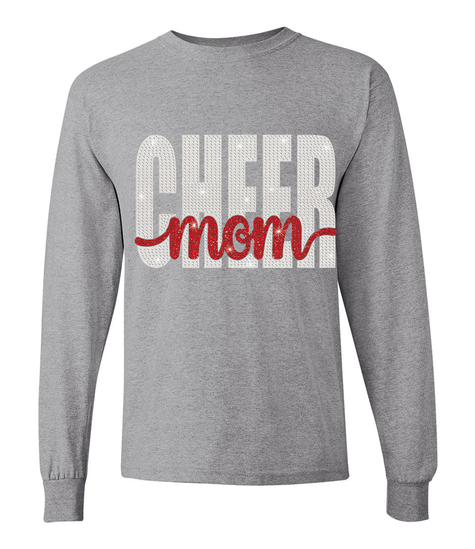 Cheer MOM Long Sleeve (Front Only)