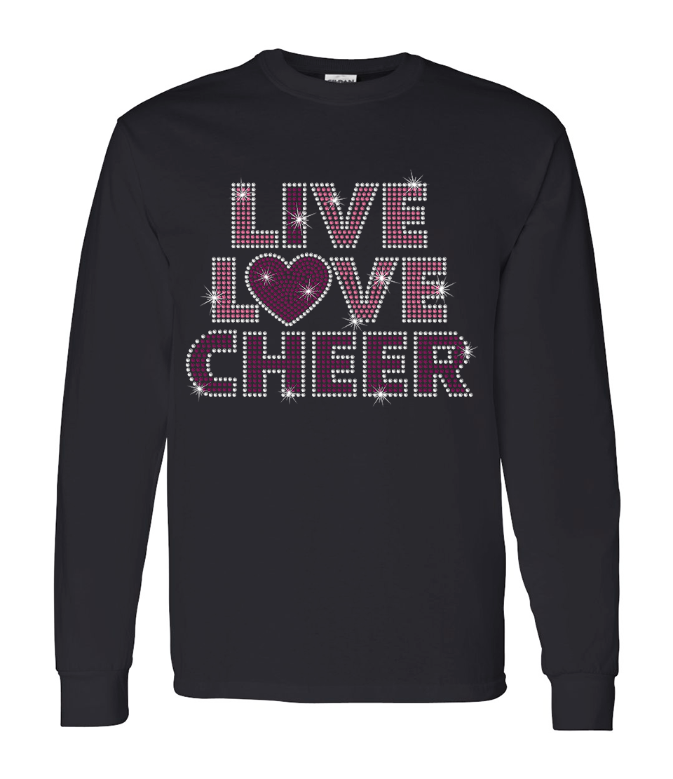 I Love Cheer Long Sleeve Youth