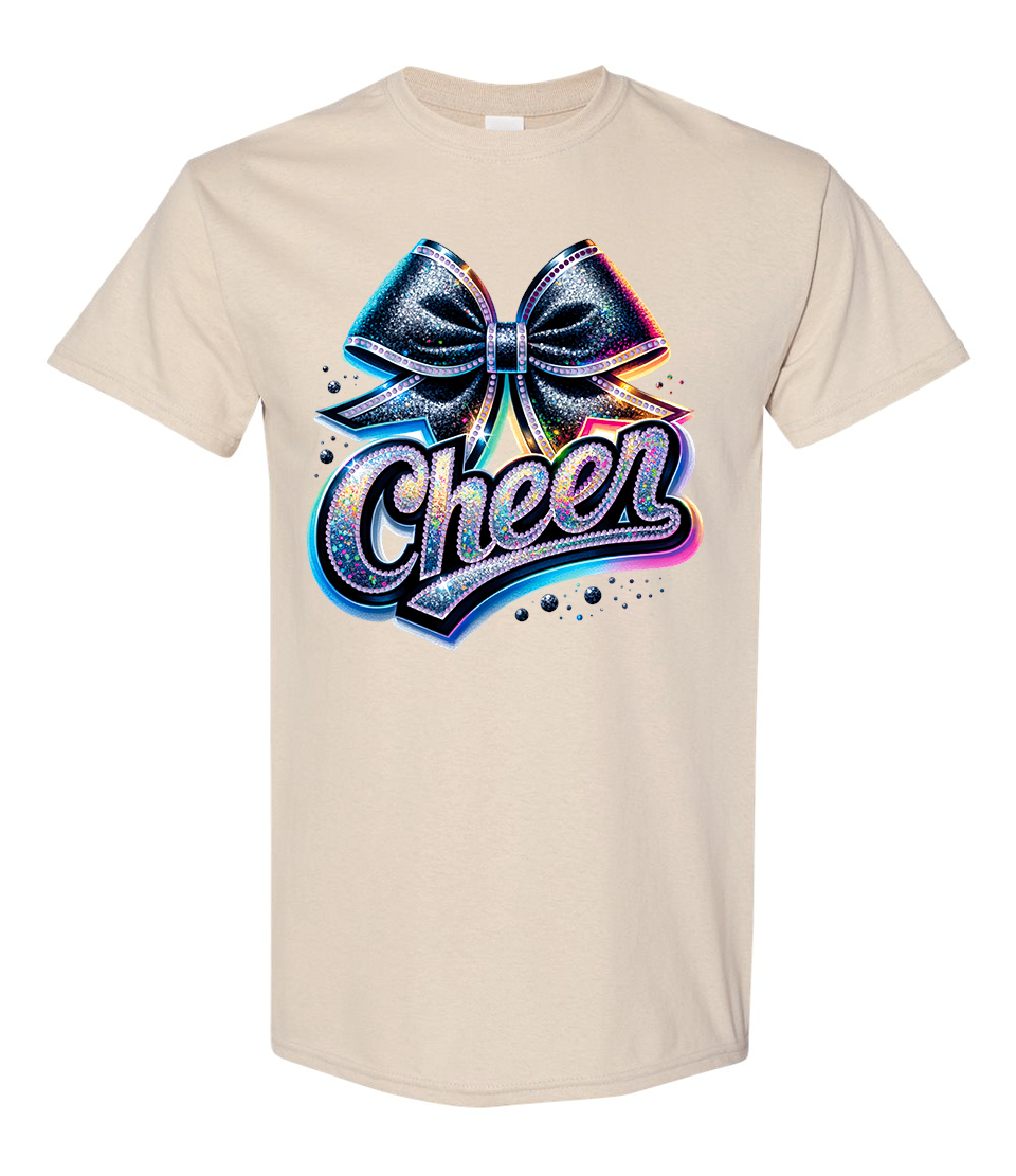 Cheer Bow Rainbow