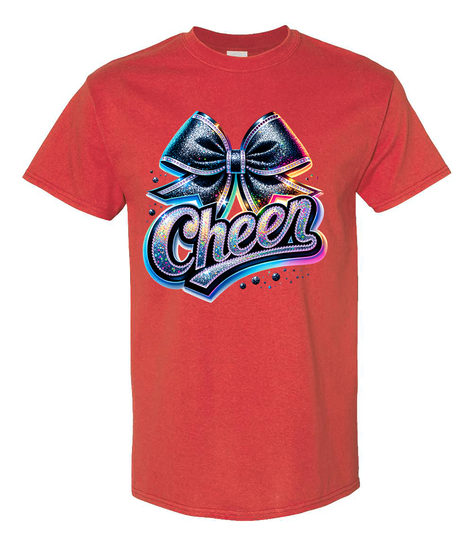 Cheer Bow Rainbow