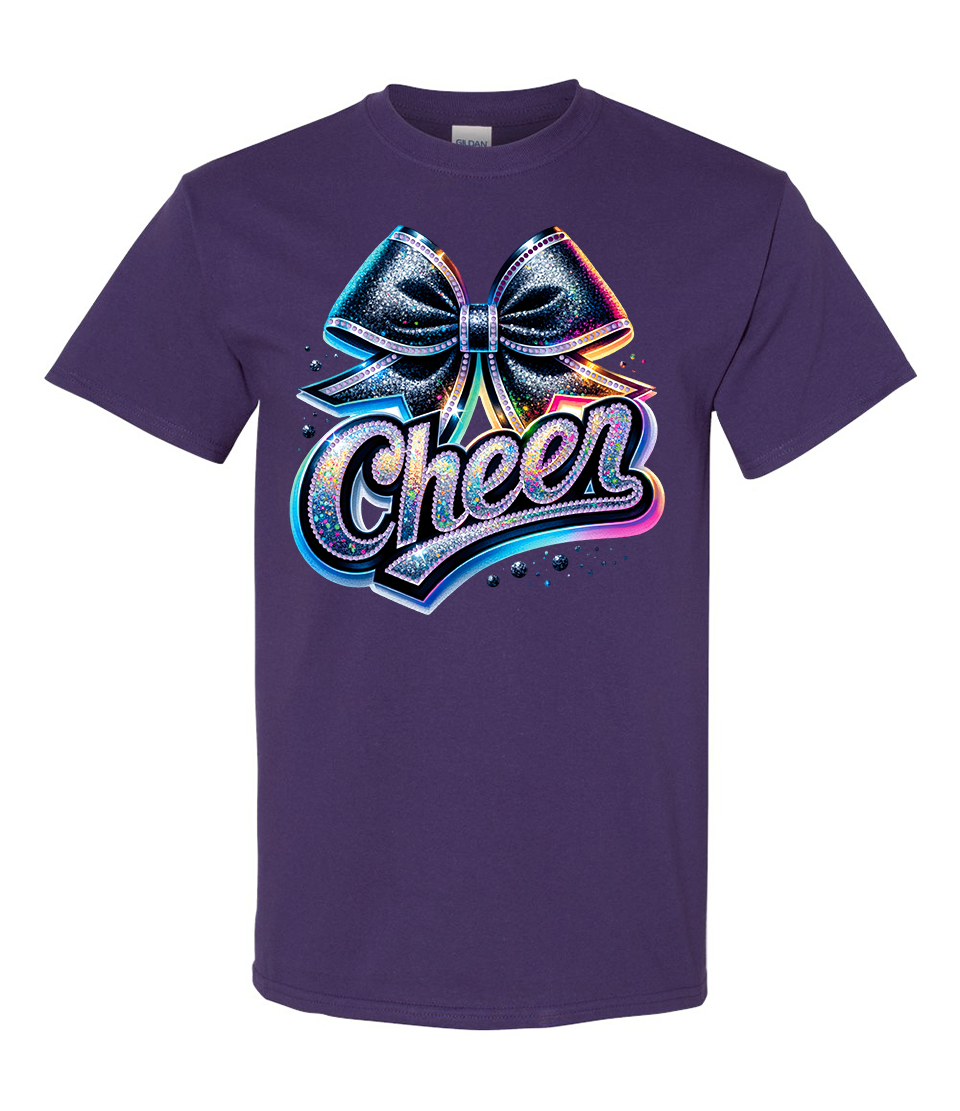 Cheer Bow Rainbow