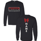 Cheer Ombre Long Sleeve Youth (Custom Name)