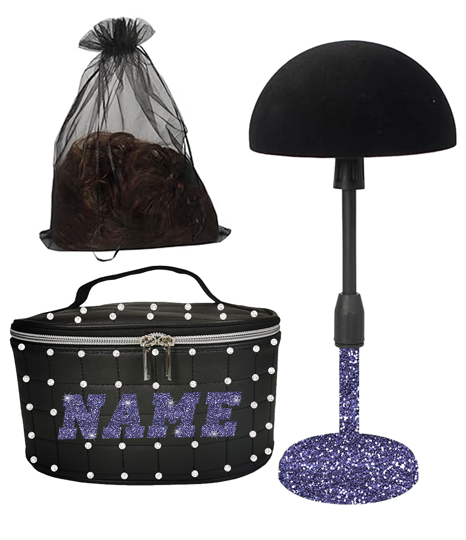 Wig Storage & Stand Set (Custom Name)