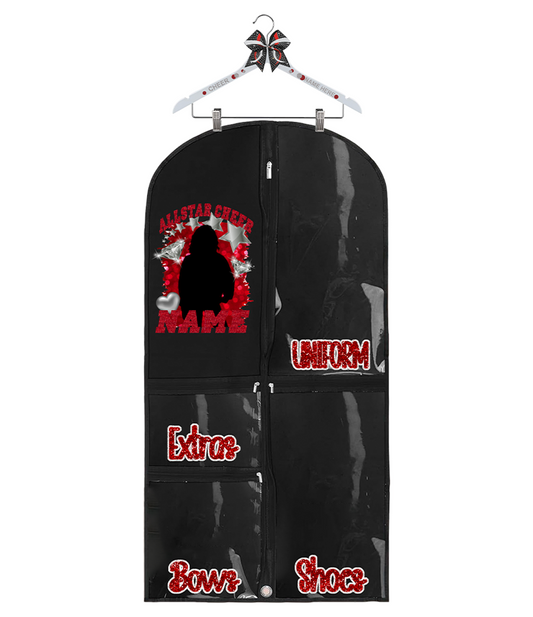 All-Star Cheer Garment Bag Set (Custom Name)